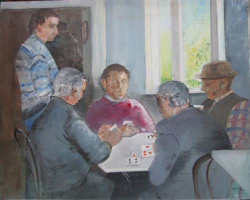 Card Players in Tuscany